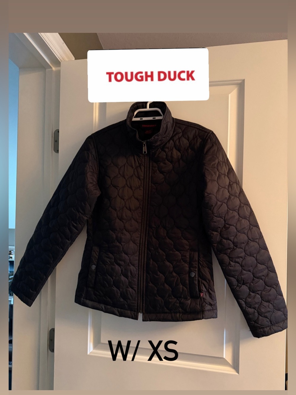 Women’s XS duck down quilted jacket.Like new. Tags removed